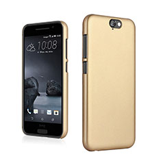 Hard Rigid Plastic Matte Finish Snap On Cover for HTC One A9 Gold