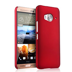 Hard Rigid Plastic Matte Finish Snap On Cover for HTC One Me Red