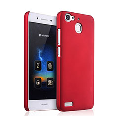 Hard Rigid Plastic Matte Finish Snap On Cover for Huawei G8 Mini Red