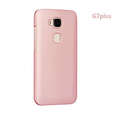 Hard Rigid Plastic Matte Finish Snap On Cover for Huawei G8 Pink