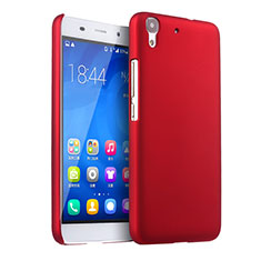 Hard Rigid Plastic Matte Finish Snap On Cover for Huawei Honor 4A Red