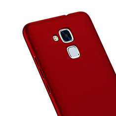 Hard Rigid Plastic Matte Finish Snap On Cover for Huawei Honor 5C Red