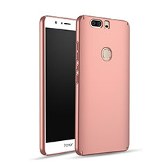 Hard Rigid Plastic Matte Finish Snap On Cover for Huawei Honor V8 Rose Gold