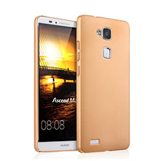 Hard Rigid Plastic Matte Finish Snap On Cover for Huawei Mate 7 Gold