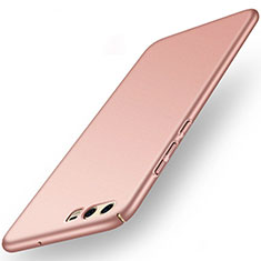 Hard Rigid Plastic Matte Finish Snap On Cover for Huawei P10 Plus Rose Gold
