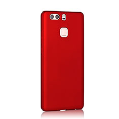 Hard Rigid Plastic Matte Finish Snap On Cover for Huawei P9 Red