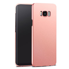 Hard Rigid Plastic Matte Finish Snap On Cover for Samsung Galaxy S8 Plus Rose Gold