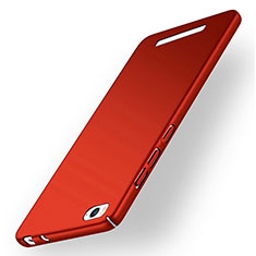 Hard Rigid Plastic Matte Finish Snap On Cover for Xiaomi Mi 4C Red