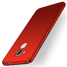 Hard Rigid Plastic Matte Finish Snap On Cover M01 for Huawei GR5 Mini Red