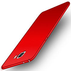 Hard Rigid Plastic Matte Finish Snap On Cover M01 for Samsung Galaxy A9 Pro (2016) SM-A9100 Red