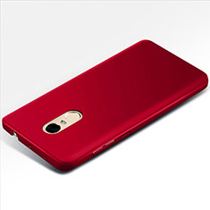 Hard Rigid Plastic Matte Finish Snap On Cover M01 for Xiaomi Redmi Note 4 Red