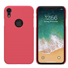 Hard Rigid Plastic Matte Finish Snap On Cover M02 for Apple iPhone XR Red