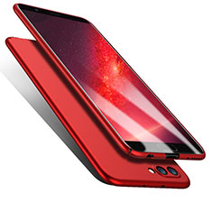 Hard Rigid Plastic Matte Finish Snap On Cover M02 for Huawei Honor V10 Red