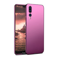 Hard Rigid Plastic Matte Finish Snap On Cover M02 for Huawei P20 Pro Purple