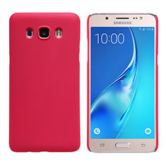Hard Rigid Plastic Matte Finish Snap On Cover M02 for Samsung Galaxy J5 Duos (2016) Red