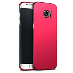 Hard Rigid Plastic Matte Finish Snap On Cover M02 for Samsung Galaxy S6 Edge+ Plus SM-G928F Red