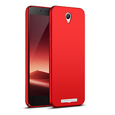 Hard Rigid Plastic Matte Finish Snap On Cover M02 for Xiaomi Redmi Note 2 Red