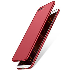Hard Rigid Plastic Matte Finish Snap On Cover M03 for Huawei Honor V10 Red