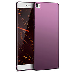 Hard Rigid Plastic Matte Finish Snap On Cover M03 for Huawei P8 Lite Purple