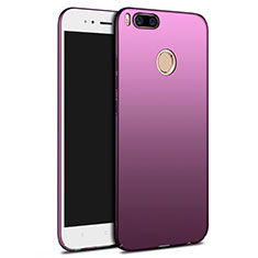 Hard Rigid Plastic Matte Finish Snap On Cover M03 for Xiaomi Mi A1 Purple