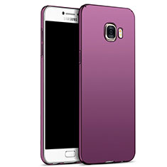 Hard Rigid Plastic Matte Finish Snap On Cover M05 for Samsung Galaxy C5 SM-C5000 Purple