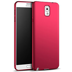 Hard Rigid Plastic Matte Finish Snap On Cover M05 for Samsung Galaxy Note 3 N9000 Red