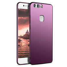 Hard Rigid Plastic Matte Finish Snap On Cover M09 for Huawei P9 Purple