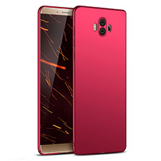 Hard Rigid Plastic Matte Finish Snap On Cover M12 for Huawei Mate 10 Red