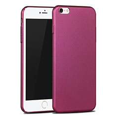 Hard Rigid Plastic Matte Finish Snap On Cover P04 for Apple iPhone 6S Purple