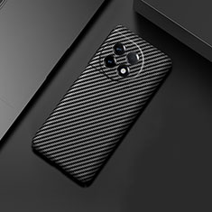Hard Rigid Plastic Matte Finish Twill Snap On Case Cover for OnePlus 11R 5G Black