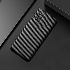Hard Rigid Plastic Matte Finish Twill Snap On Case Cover for Realme GT Neo 3T 5G Black