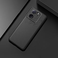 Hard Rigid Plastic Matte Finish Twill Snap On Case Cover for Xiaomi Mi 13T 5G Black