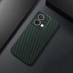 Hard Rigid Plastic Matte Finish Twill Snap On Case Cover for Xiaomi Redmi Note 13 5G Green