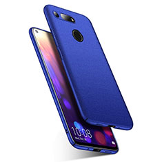 Hard Rigid Plastic Quicksand Cover Case for Huawei Honor View 20 Blue