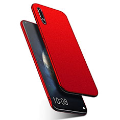 Hard Rigid Plastic Quicksand Cover Case Q01 for Huawei Honor Magic 2 Red