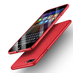 Hard Rigid Plastic Quicksand Cover for Apple iPhone 7 Plus Red