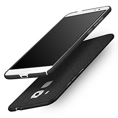 Hard Rigid Plastic Quicksand Cover for Huawei G9 Plus Black
