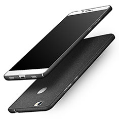 Hard Rigid Plastic Quicksand Cover for Huawei Honor V8 Max Black