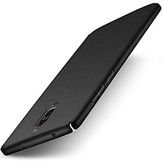 Hard Rigid Plastic Quicksand Cover for Huawei Mate 9 Pro Black