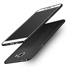 Hard Rigid Plastic Quicksand Cover for Samsung Galaxy A9 (2016) A9000 Black
