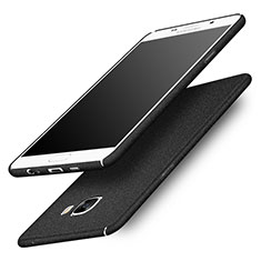 Hard Rigid Plastic Quicksand Cover for Samsung Galaxy C5 SM-C5000 Black