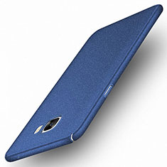 Hard Rigid Plastic Quicksand Cover for Samsung Galaxy C7 SM-C7000 Blue