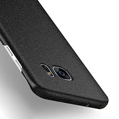 Hard Rigid Plastic Quicksand Cover for Samsung Galaxy S7 Edge G935F Black