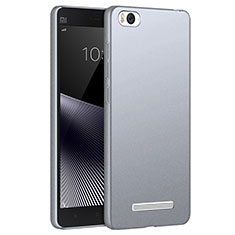 Hard Rigid Plastic Quicksand Cover for Xiaomi Mi 4C Gray