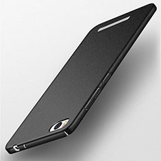 Hard Rigid Plastic Quicksand Cover for Xiaomi Mi 4i Black
