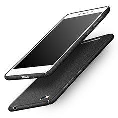 Hard Rigid Plastic Quicksand Cover for Xiaomi Redmi 3 Black