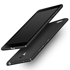 Hard Rigid Plastic Quicksand Cover for Xiaomi Redmi Note 4G Black