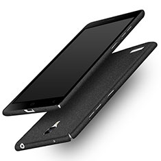 Hard Rigid Plastic Quicksand Cover for Xiaomi Redmi Note Black