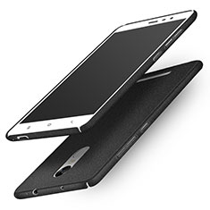 Hard Rigid Plastic Quicksand Cover Q01 for Xiaomi Redmi Note 3 MediaTek Black