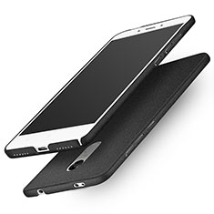 Hard Rigid Plastic Quicksand Cover Q01 for Xiaomi Redmi Note 4 Standard Edition Black